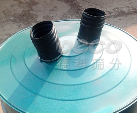 德科除灰篩進(jìn)料口