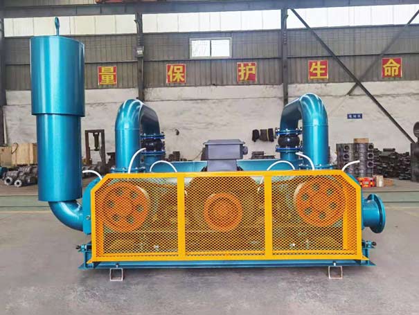 罗茨风机厂家发货娄底三叶罗茨鼓风机XQSSR250型(图1)